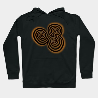 Triple Spiral Hoodie